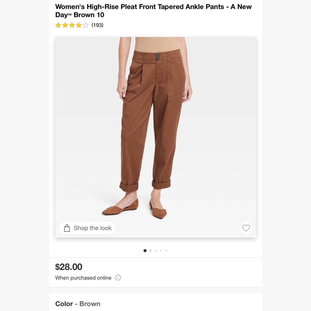 A new day pants